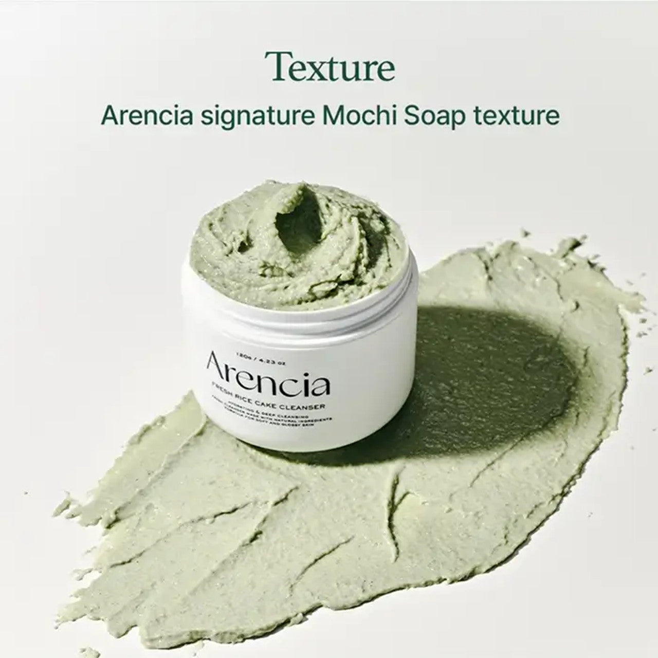 Arencia Fresh Green Mochi Cleanser 120g