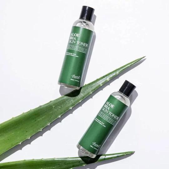 Experience Balanced and Hydrated Skin with Benton Aloe BHA Skin Toner from Atelier de Glow