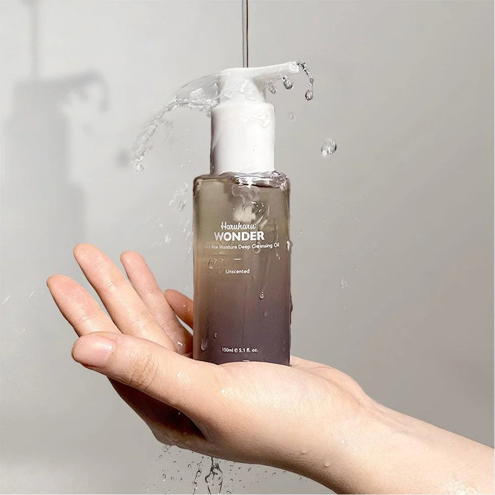 HaruHaru Wonder Black Rice Moisture Deep Cleansing Oil - Atelier De Glow