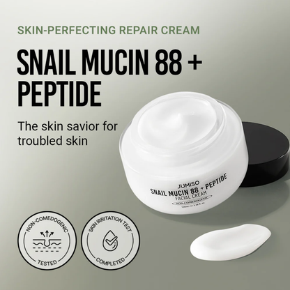 JUMISO  Snail Mucin 88 + Peptide Facial Cream 100ml