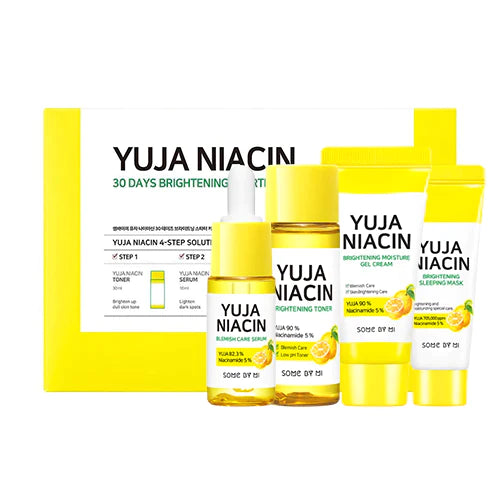 Get Bright and Radiant Skin with Some By Mi Yuja Niacin Brightening Starter Kit - Atelier De Glow