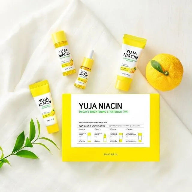 Experience the Power of Yuja Niacin with Some By Mi Brightening Starter Kit - Atelier De Glow