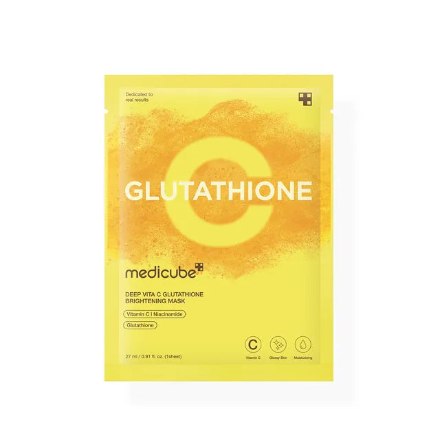 Medicube  Deep Vita C Glutathione Brightening Mask