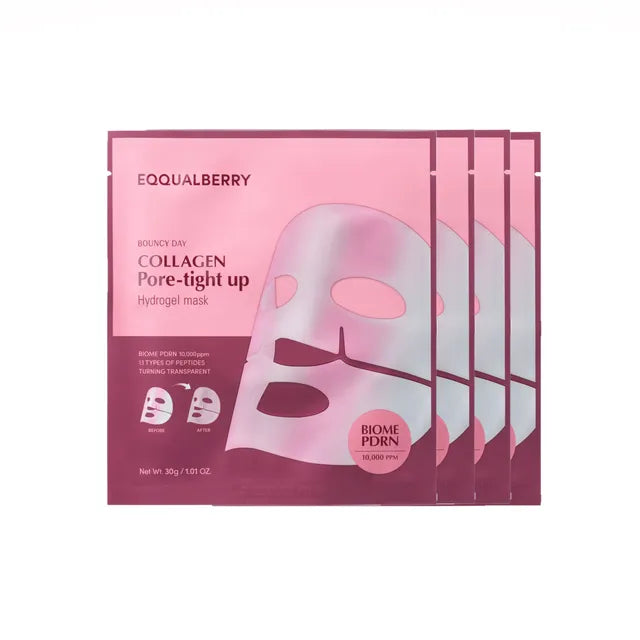 EQQUALBERRY Collagen Pore-tight up Hydrogel Mask 1PC