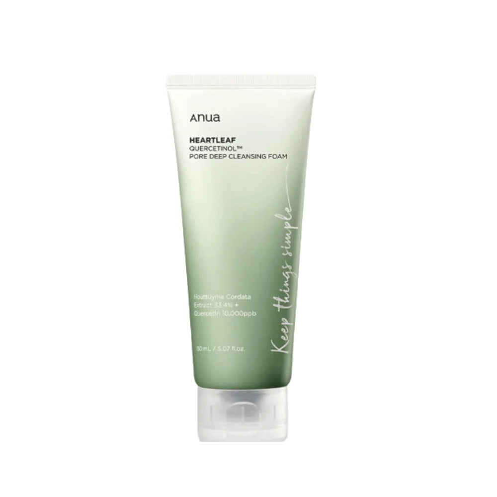 Deep Clean, Poreless Glow! Anua Heartleaf Cleanser: Exfoliates, soothes, balances. Atelier De Glow.