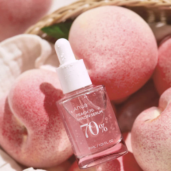 Bye-bye Dullness! Anua Peach Serum: Hydrates, brightens, clarifies pores. Gentle K-beauty magic. Shop now!