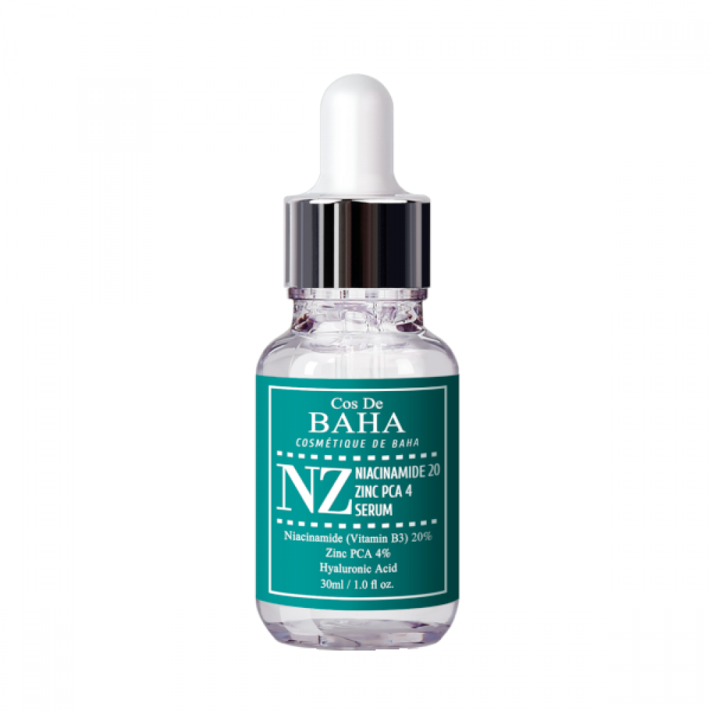 Cos De BAHA - NZ Niacinamide 20 Zinc PCA 4 Serum 30ml - Atelier De Glow