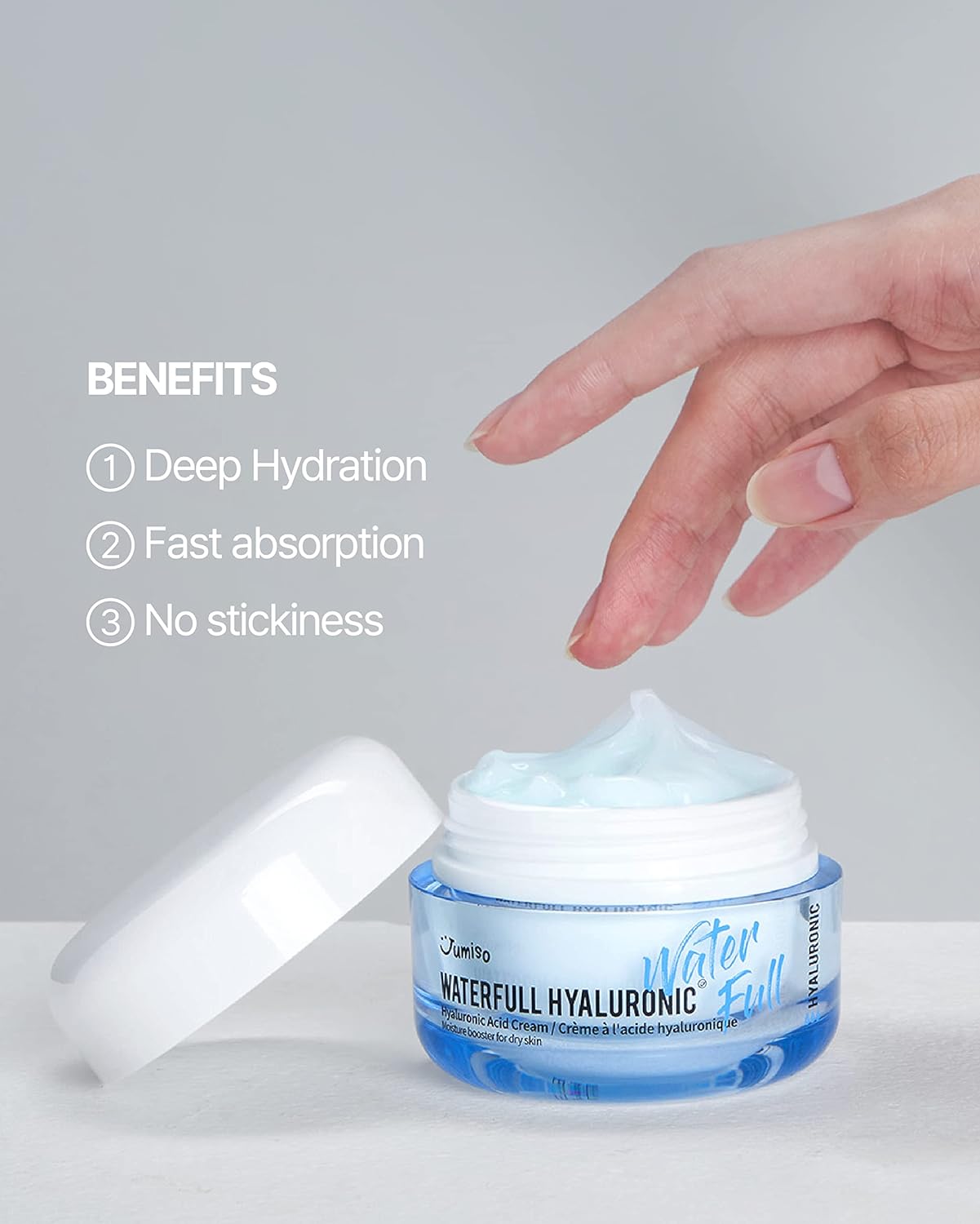 JUMISO Waterfull Hyaluronic Cream 50ml - Atelier De Glow