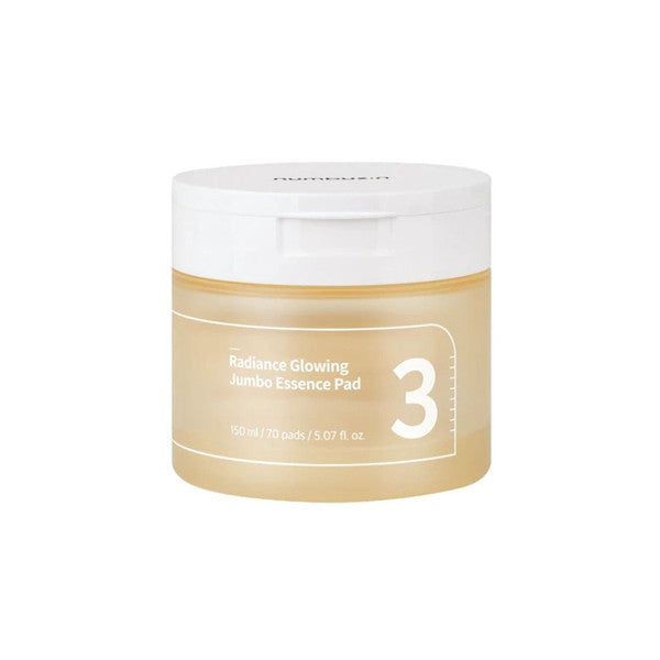 Numbuzin No.3 Radiance Glowing Essence Pad 70 pads - Atelier De Glow