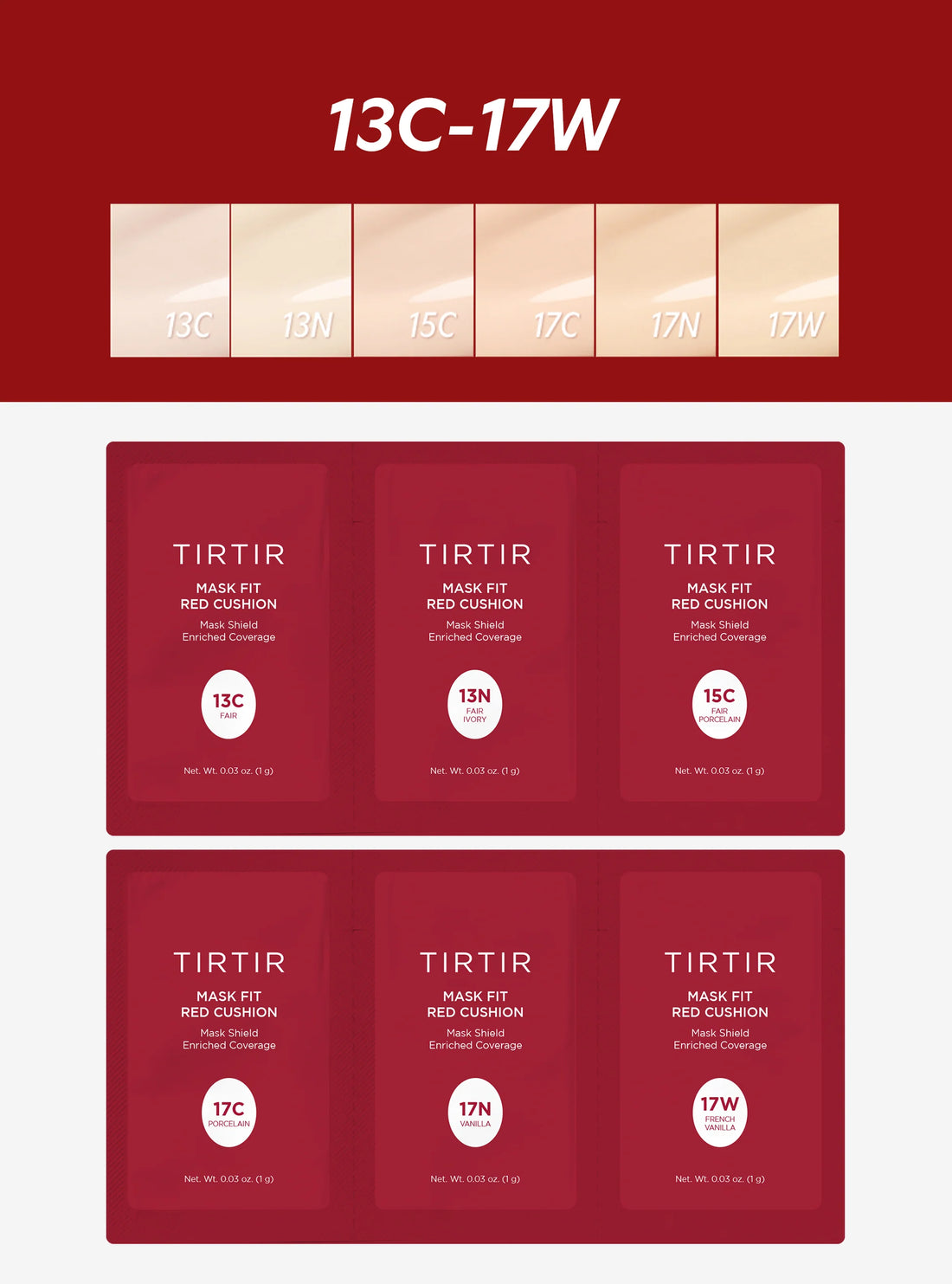 TIRTIR  Mask Fit Red Cushion Mini