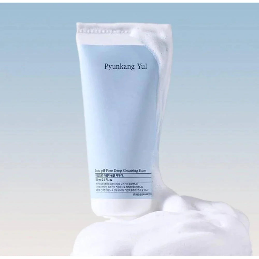 Pyunkang Yul Low pH Pore Deep Cleansing Foam 40ml: Deep Cleansing for Clear and Healthy Skin at Atelier de Glow