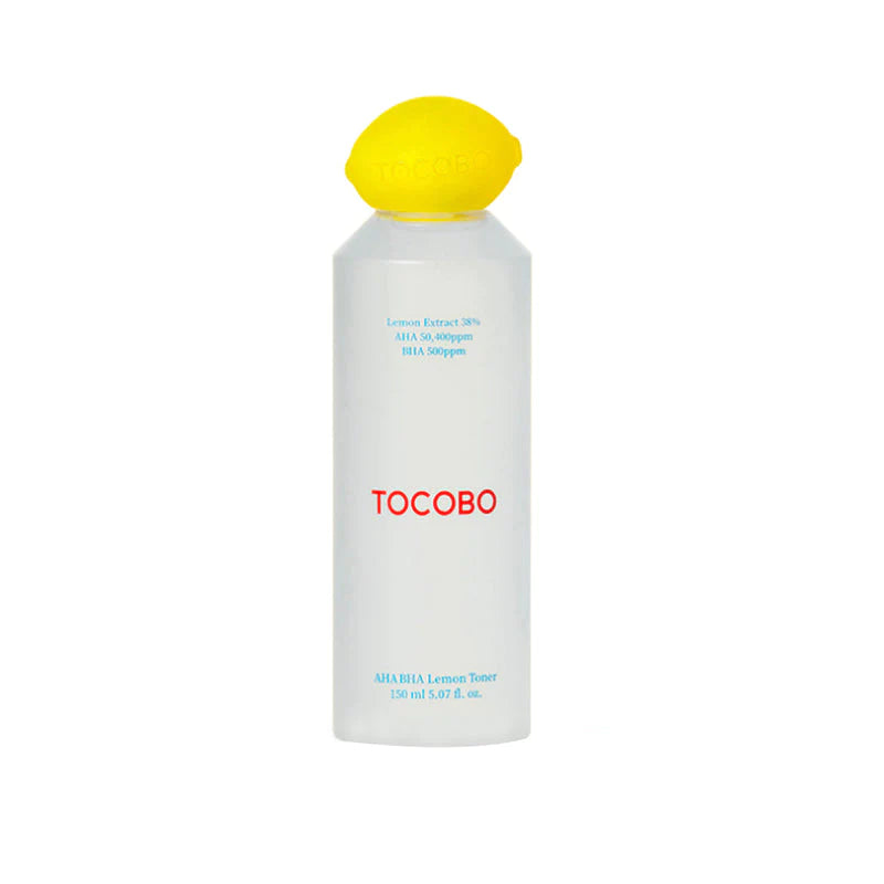 TOCOBO AHA BHA Lemon Toner 150ml - Atelier De Glow