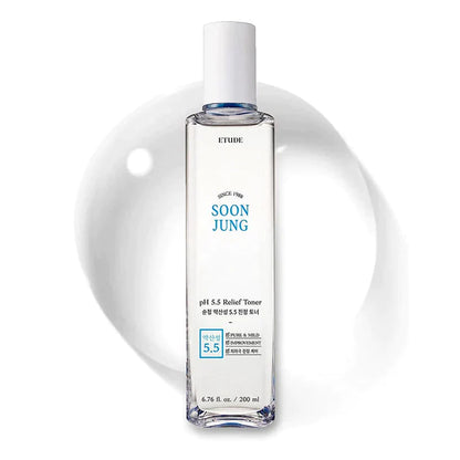 Etude House Soon Jung pH 5.5 Relief Toner 200ml - Atelier De Glow