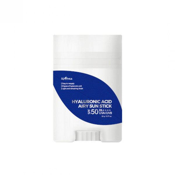 Isntree Hyaluronic Acid Airy Sun Stick 22g: Lightweight and Moisturizing Sun Protection at Atelier de Glow