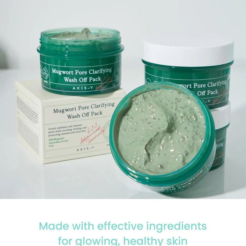 Revitalize Your Skin with AXIS-Y Mugwort Pore Clarifying Wash Off Pack