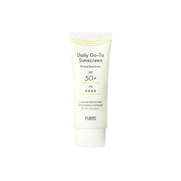 Shop Purito Daily Go-To Sunscreen SPF50+ PA++++ 60ml for Effective Sun Protection at Atelier de Glow